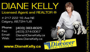 Calgary Real Estate agents Business Card
